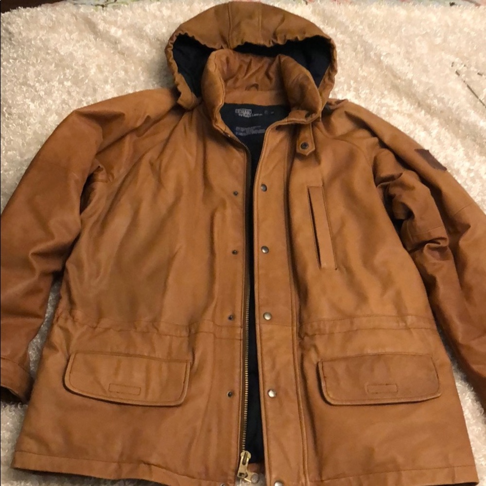 Ralph Lauren Leather Coat RARE/VINTAGE